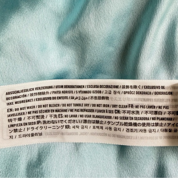 Abercrombie & Fitch Blue Giselle Pleated Cutout Maxi Dress Medium 36232 - Picture 13 of 15